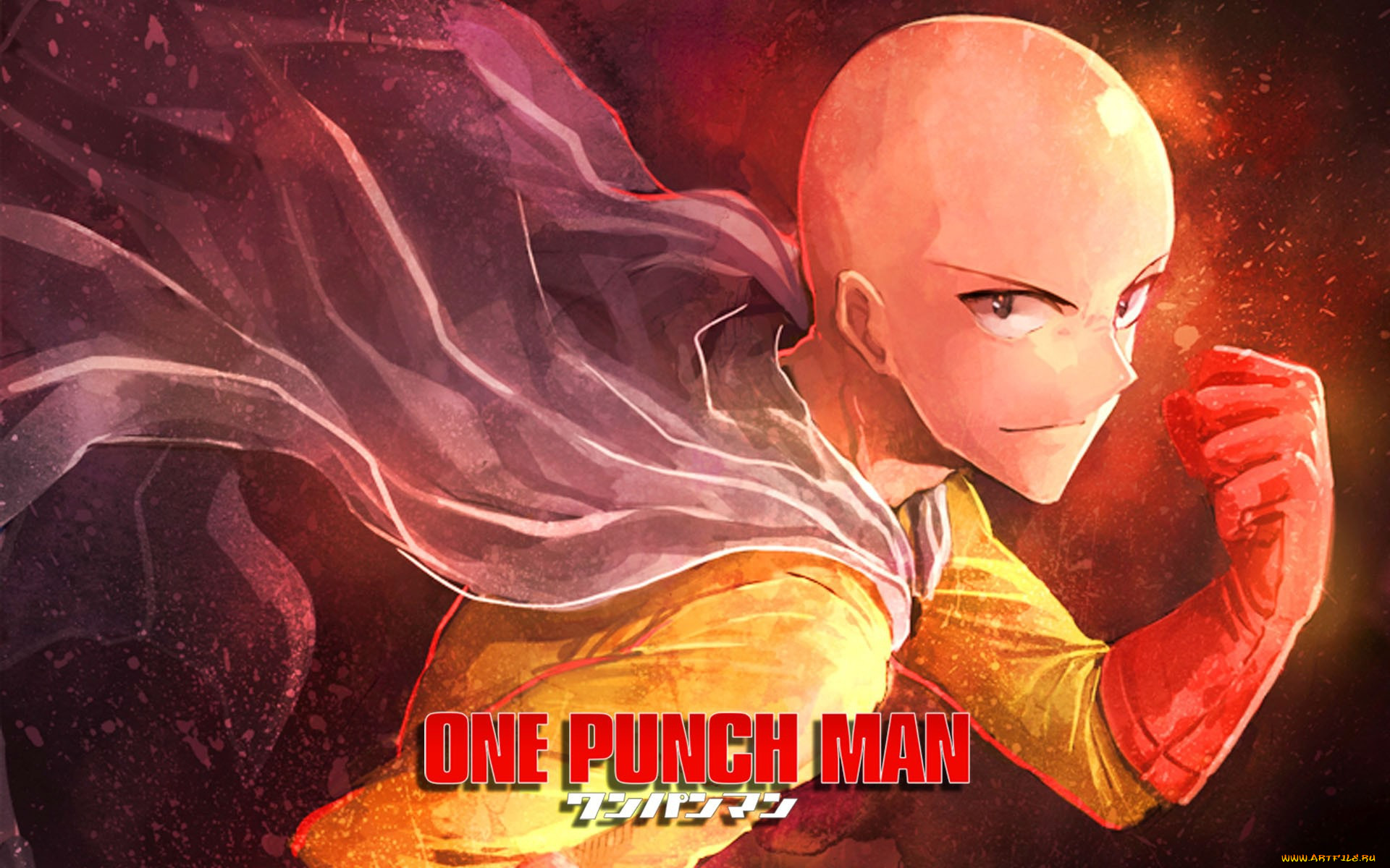 , one punch man, saitama